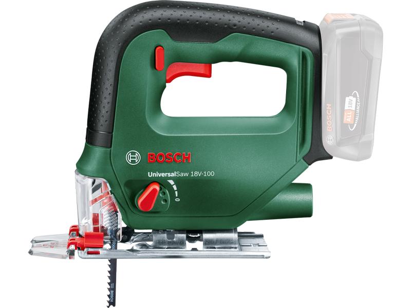 Bosch Akku-Stichsäge Universal Saw 18 V-100 Solo Die Allround-Stichsäge für vielseitige Aufgaben