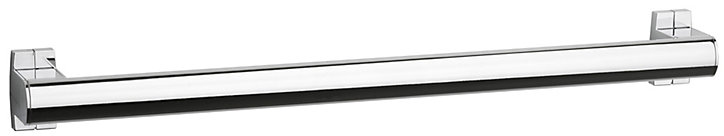 Barre d'appui droite en aluminium anodisé brillant anodisé Godonnier 63,7 cm