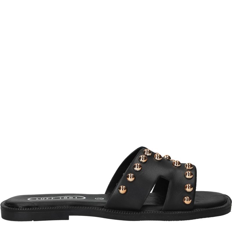 LOFF 1881 Slippers Zwart Dames