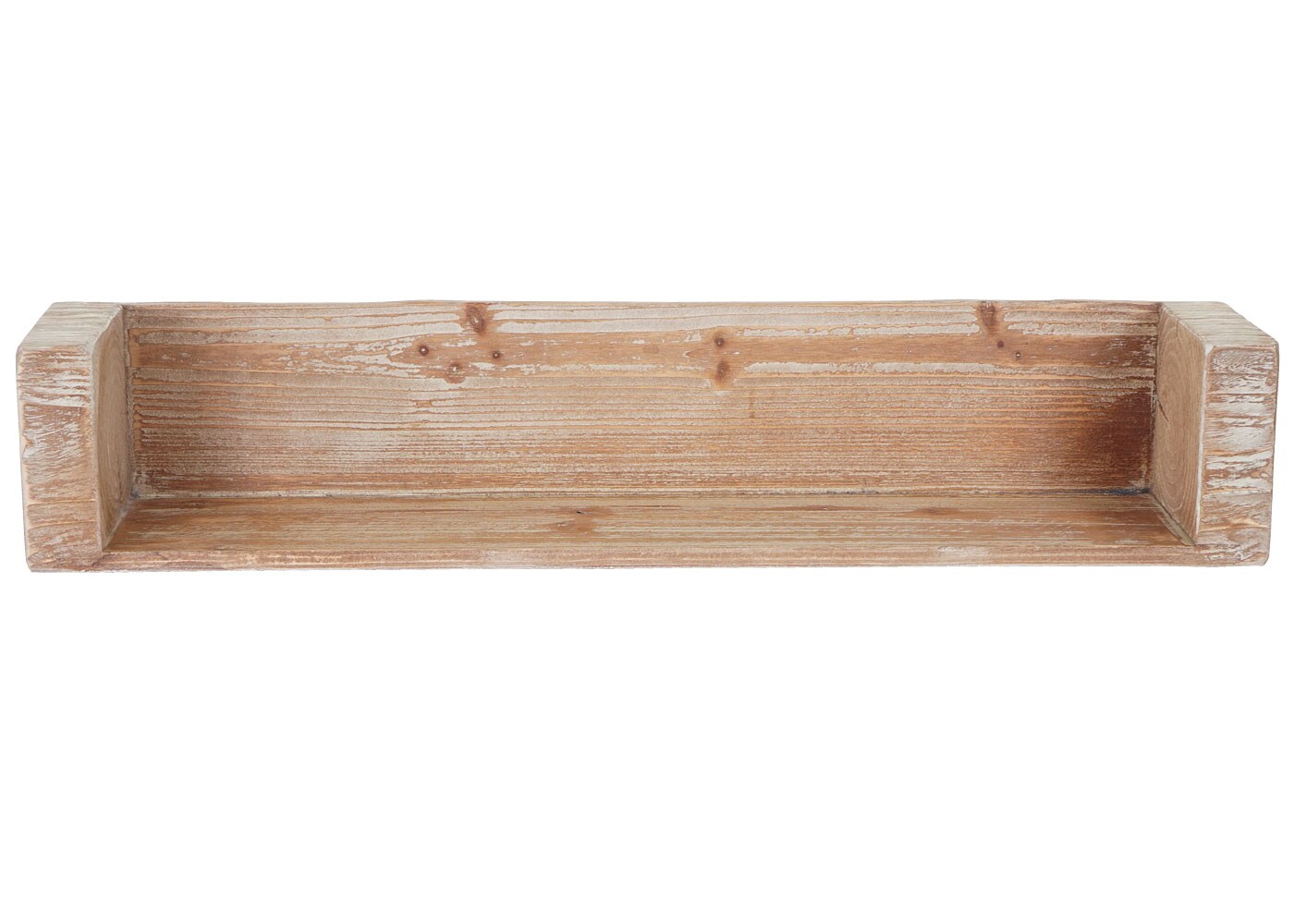 Wandregal MCW-A15, Hängeregal Bücherregal, Tanne Holz rustikal massiv MVG-zertifiziert ~ 60cm