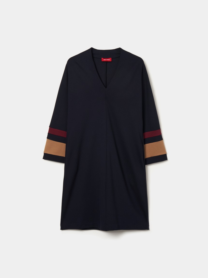 Vestido de malha curto