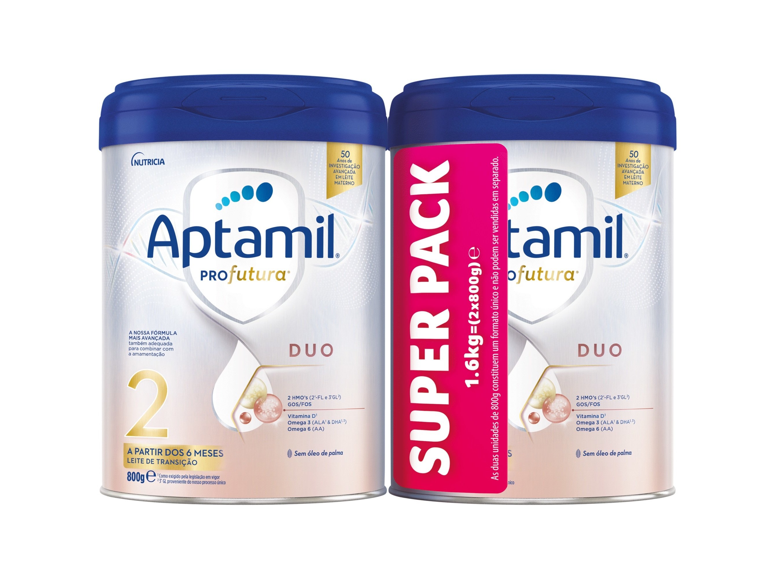 LEITE APTAMIL PROFUTURA 2 SUPERPACK 2X800G