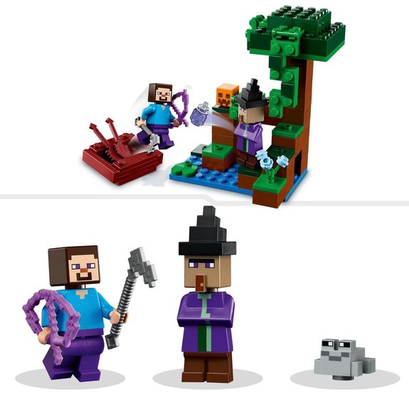 La ferme citrouille Lego Minecraft 21248