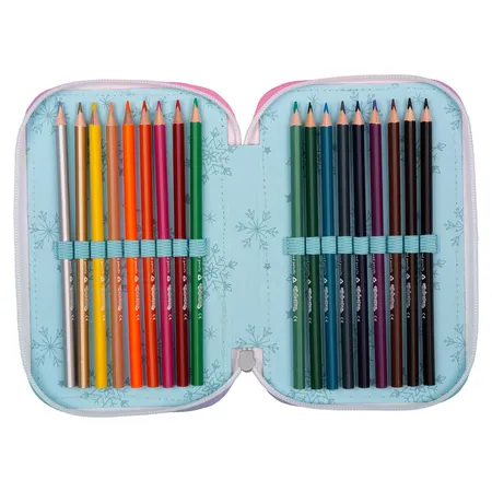 CoolPack Etui gefüllt, 3-Zip , DISNEY – FROZEN -Kollektion 2024-