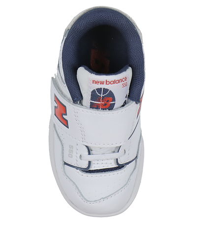 New Balance Schuhe - 550 - White/True Red