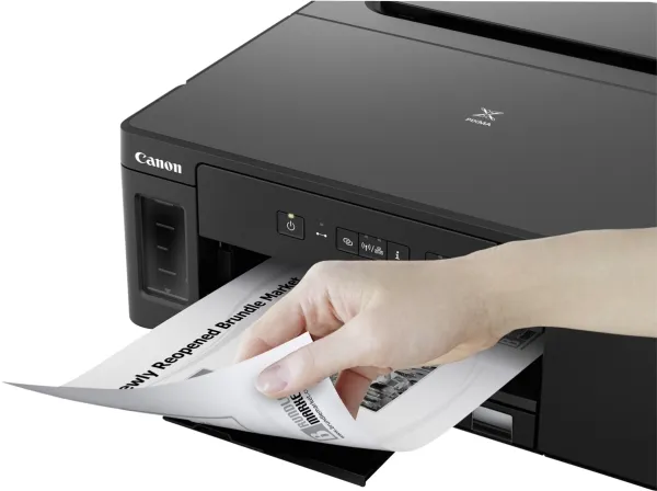 Canon PIXMA GM2050 - Printer - S/H - Duplex - blækprinter - kan genopfyldes - A4/Legal - 600 x 1200 dpi - op til 13 ipm - kapacitet: 350 ark - USB 2.0, LAN, Wi-Fi(n)