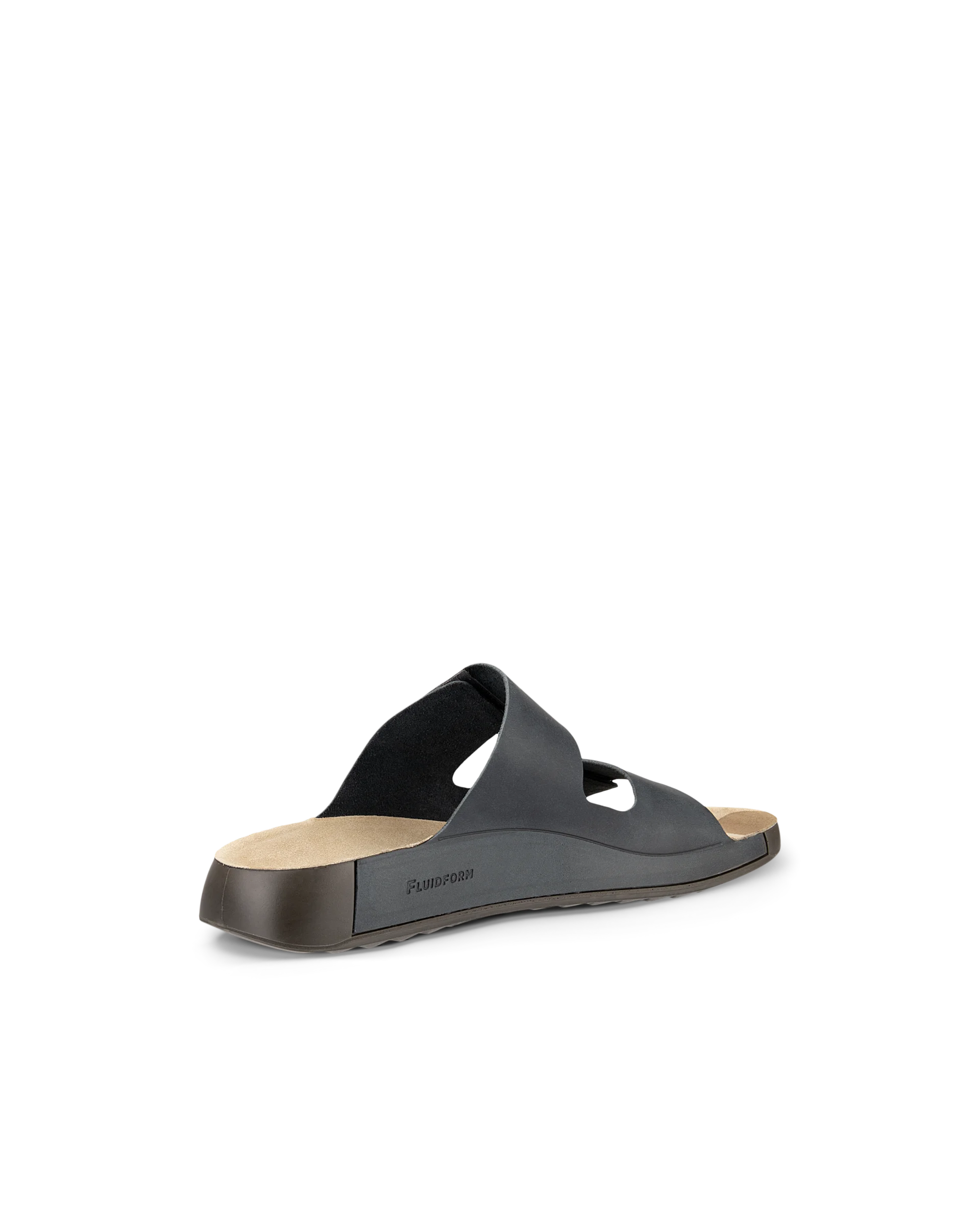 ECCO COZMO M Herren Nubuksandale mit zwei Riemen Blau