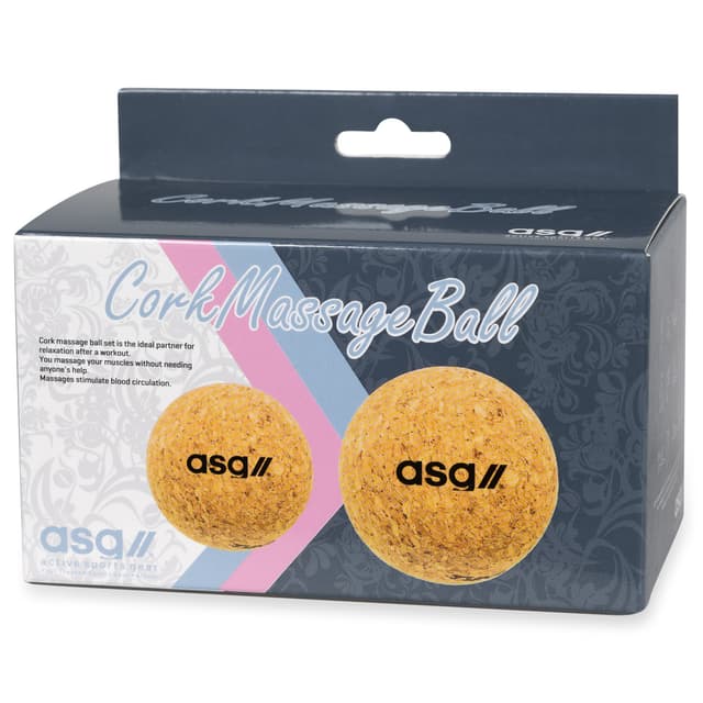 ASG Kork Massagebolde 2-pak