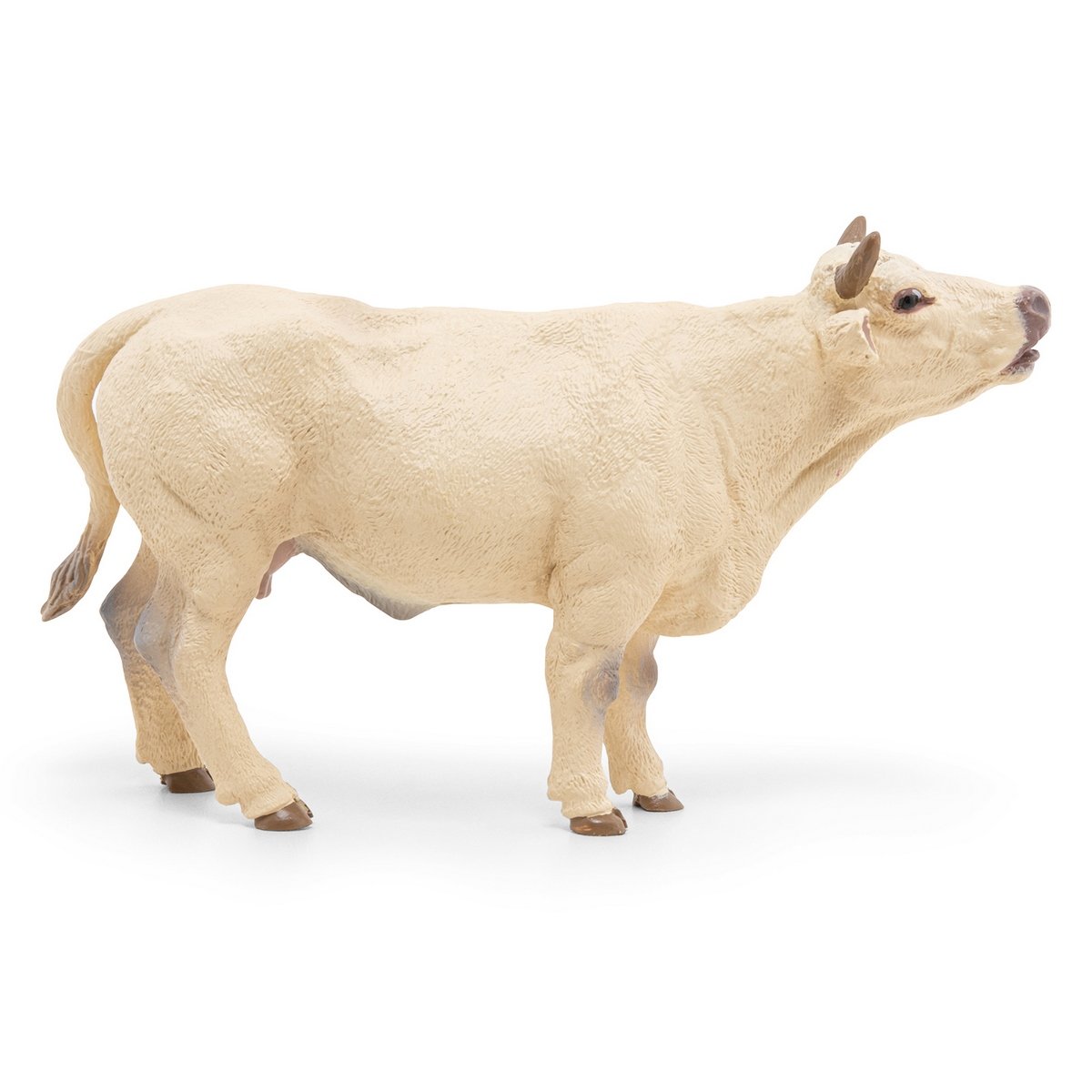 Figurine Vache charolaise meuglant