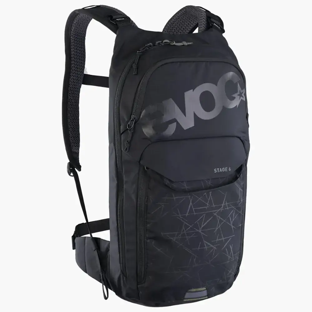 Evoc Stage 6L + 2L Bladder Drinkrugzak Zwart