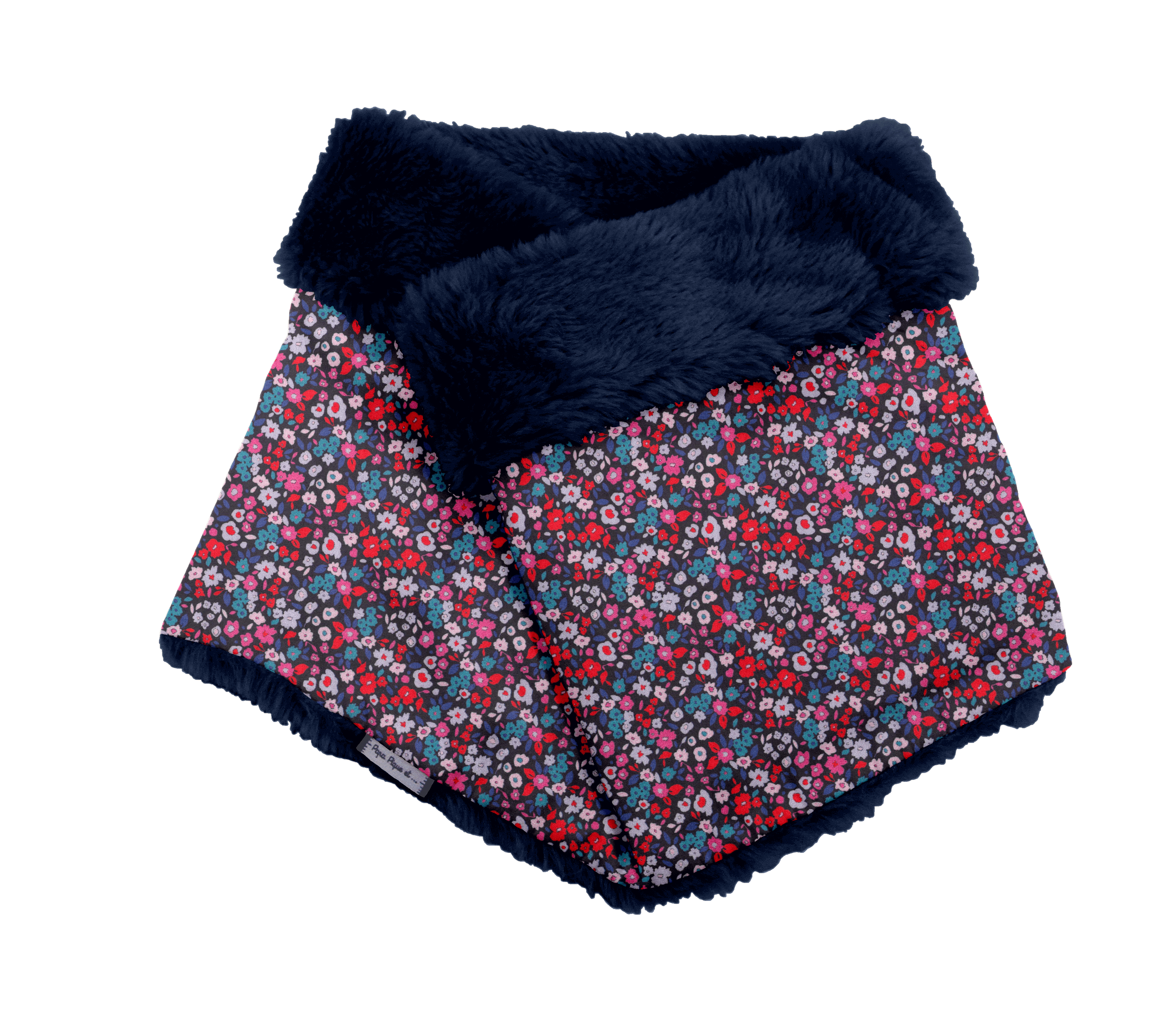 Echarpe Tube Adulte Romance Fleurie