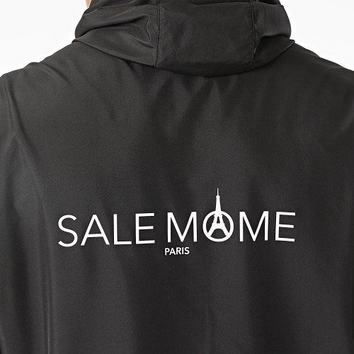 Coupe-Vent Back Logo Noir Blanc