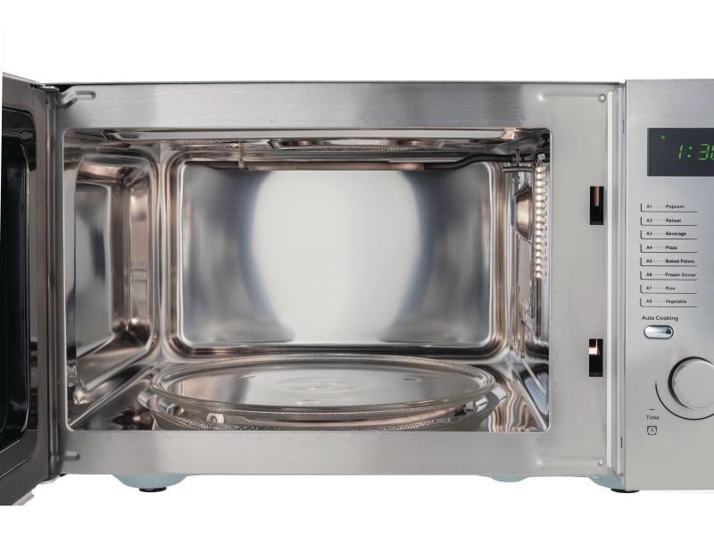 Koenig Mikrowelle mit Grill B01104 Silber 800 W Mikrowelle