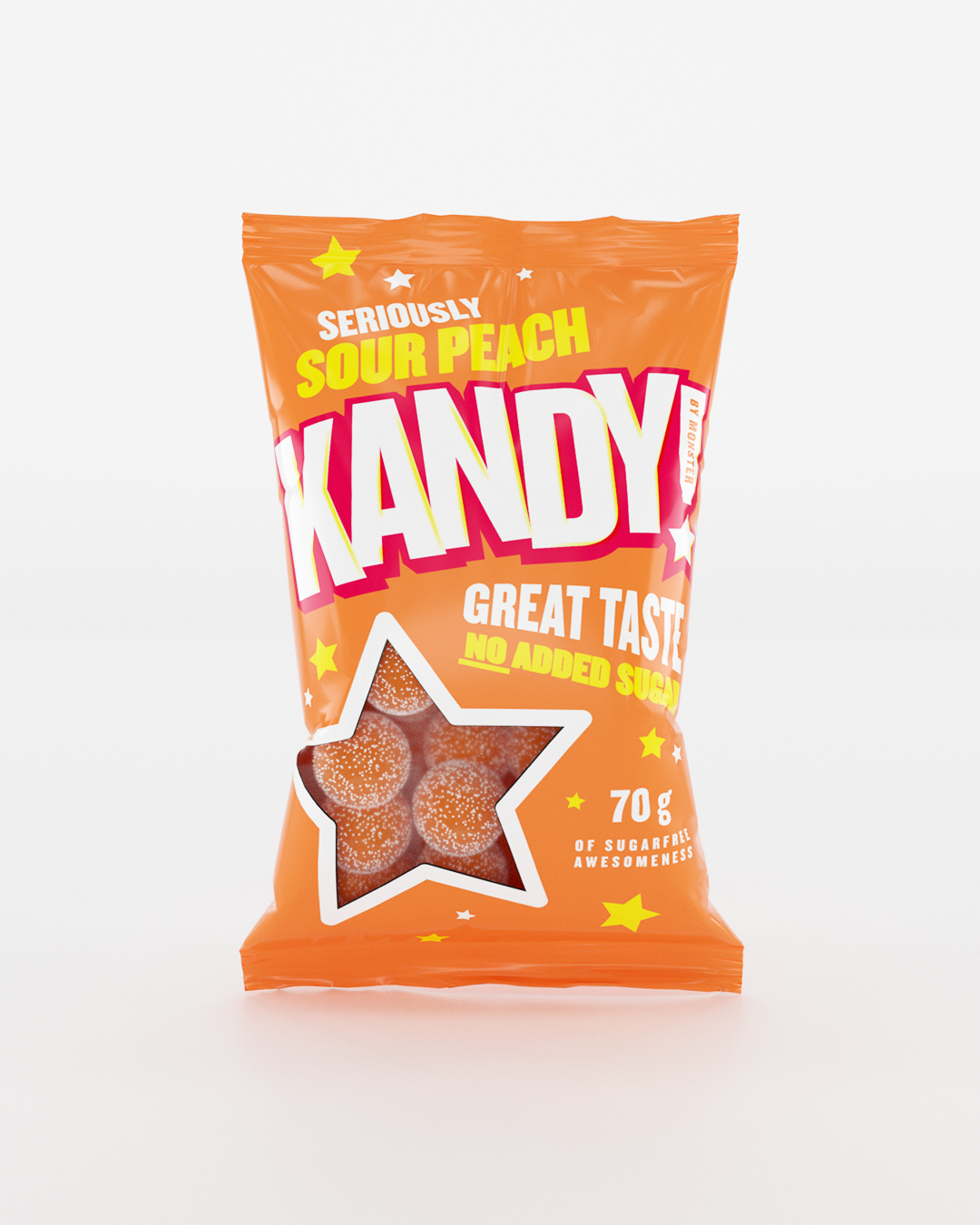 KANDY! Smakspakke 12x70g - Sukkerfritt godteri