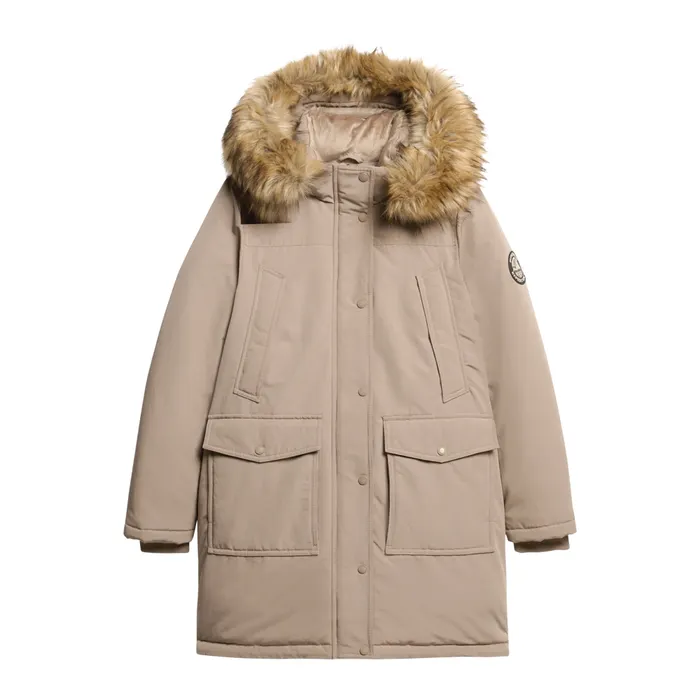 Superdry Everest Faux Fur Parka Winterjas Dames