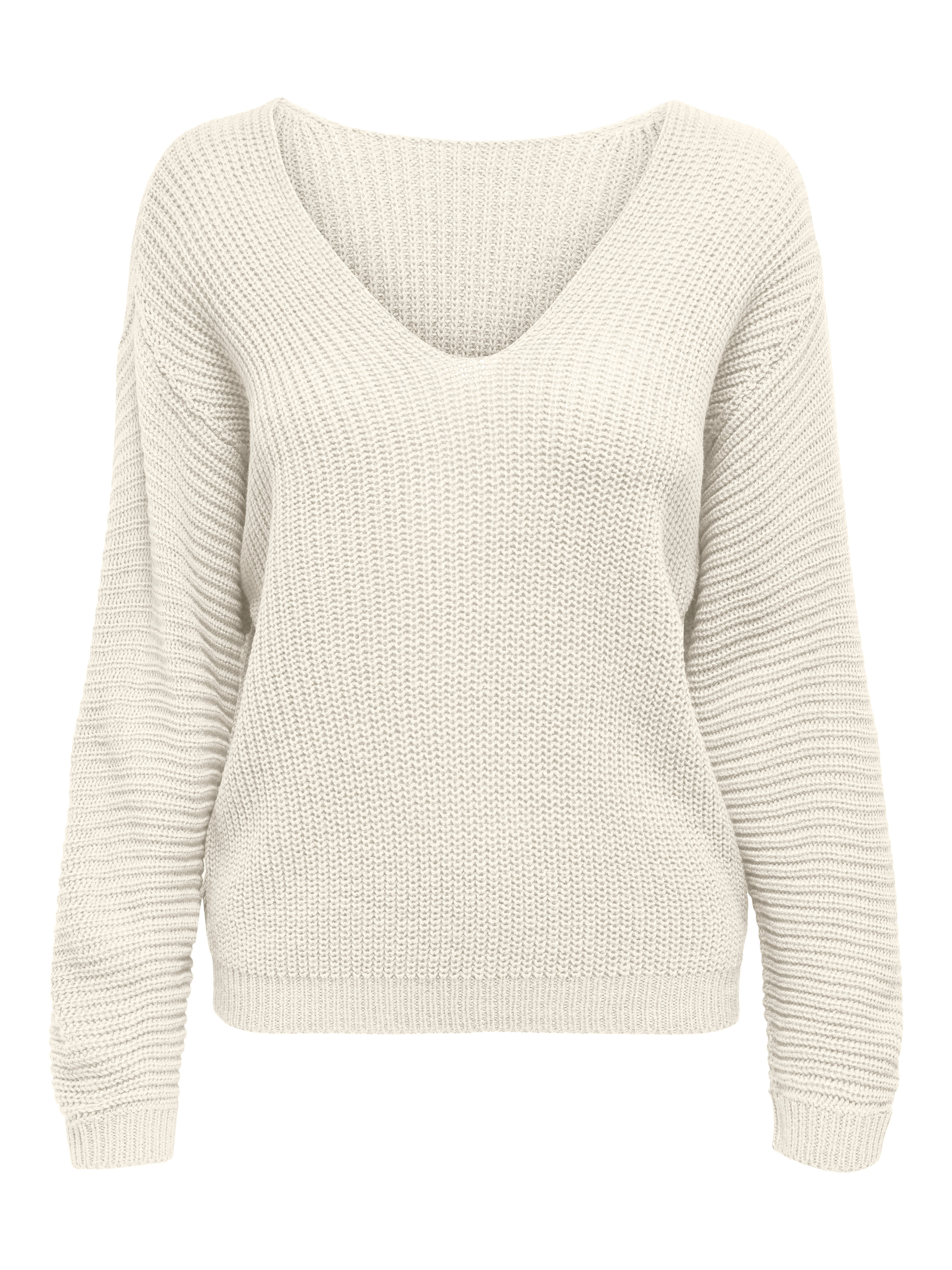 JDYJUSTY Strickpullover Eggnog