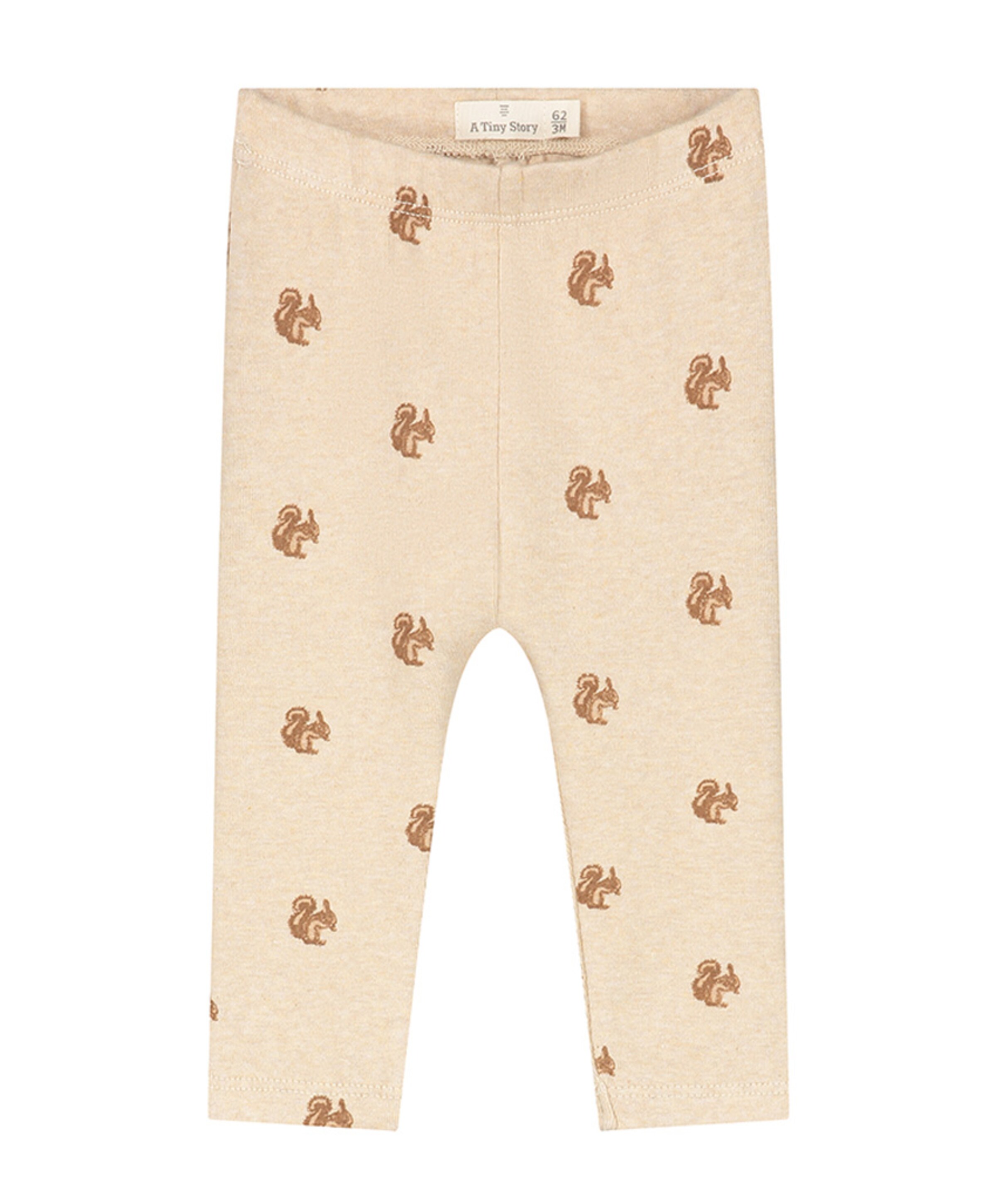 A Tiny Story Baby Pants meisjes broek beige