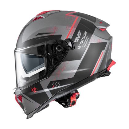 Casque Premier TYPHOON - BA 17 BM - Gris / Noir