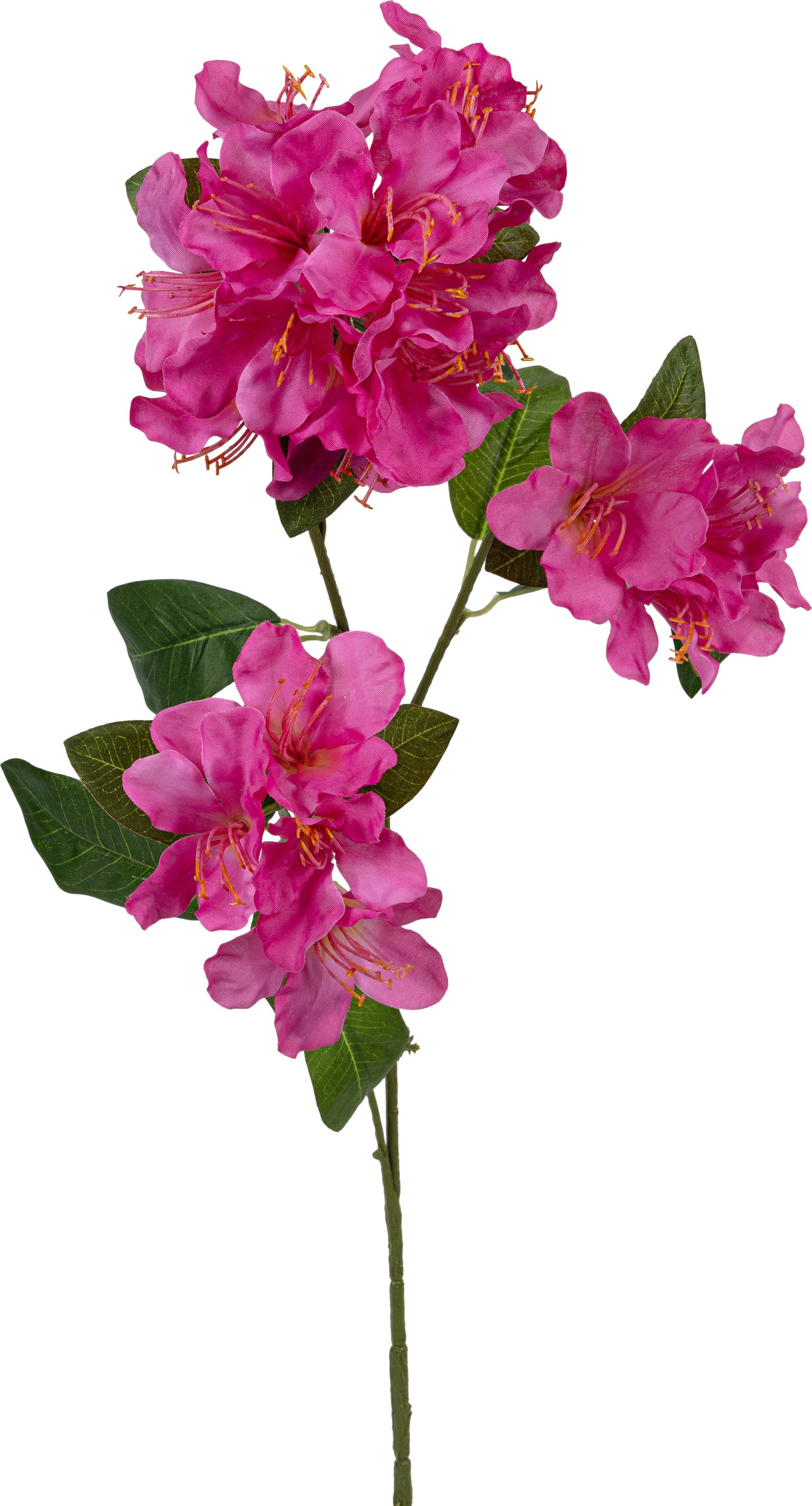 Louis Maes kunstbloem Azalea roze L 80 cm