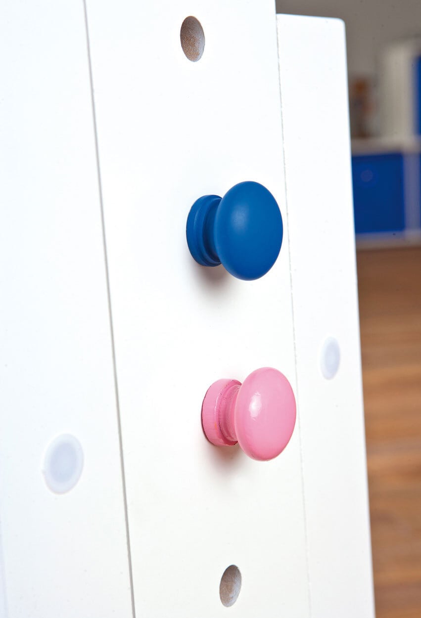 Kinder Schreibtisch JULIAN 109 x 55 cm Weiß