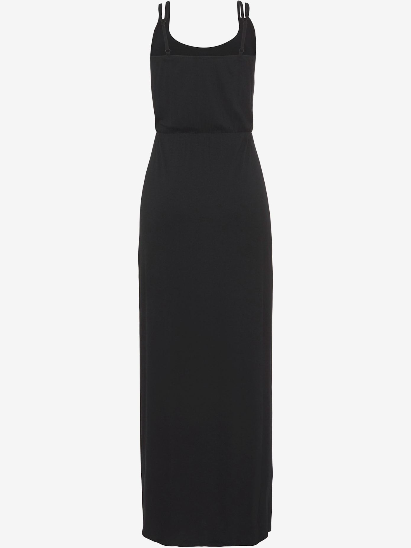 Robe longue encolure ronde