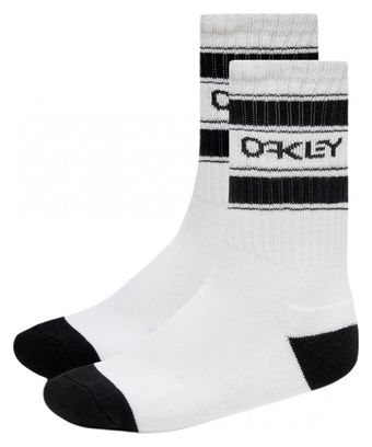 Chaussettes Oakley B1B Icon Blanc (Pack de 3 Paires)