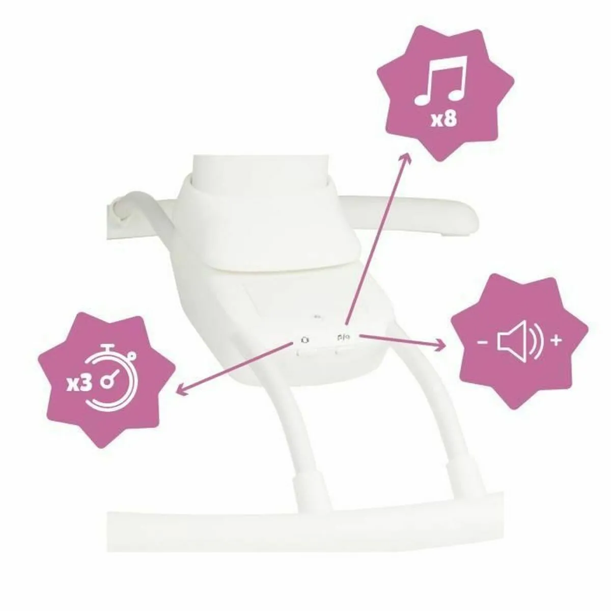 Badabulle Hamac Bébé Multicouleur