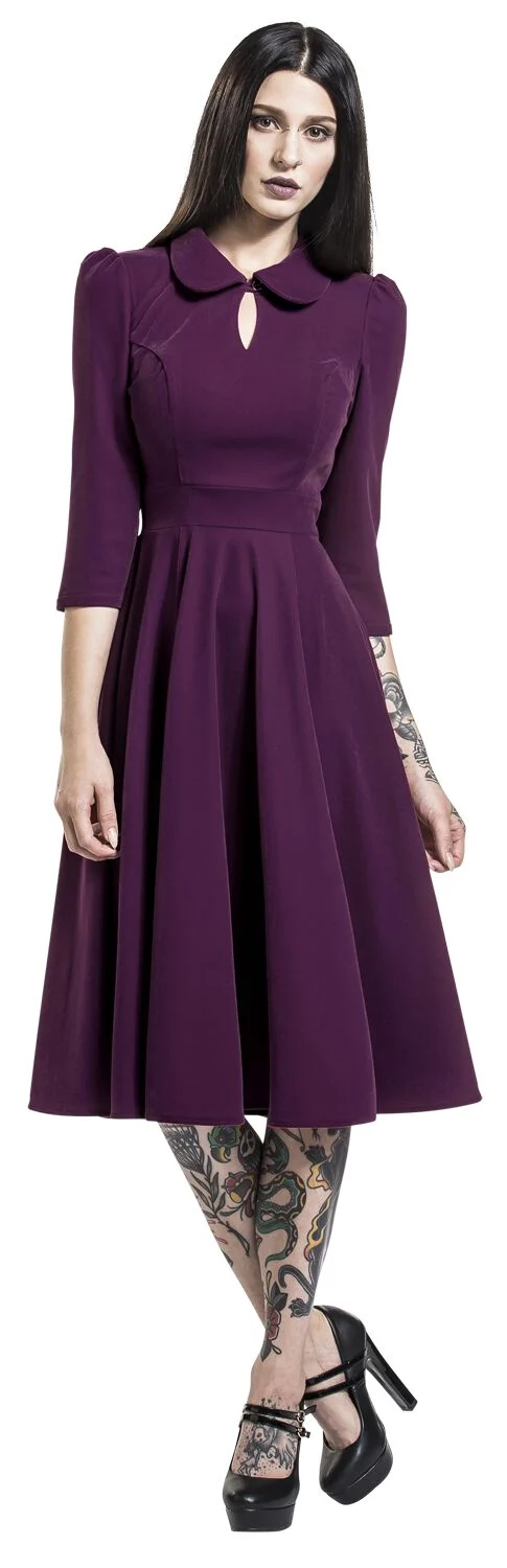 Robe De Cocktail En Velours | H&R London Robe mi-longue