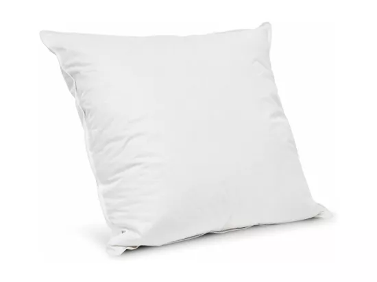 Oreiller souple 65x65cm Duo Duvet Canard Microfibre - Enveloppe coton percale - Multipositions