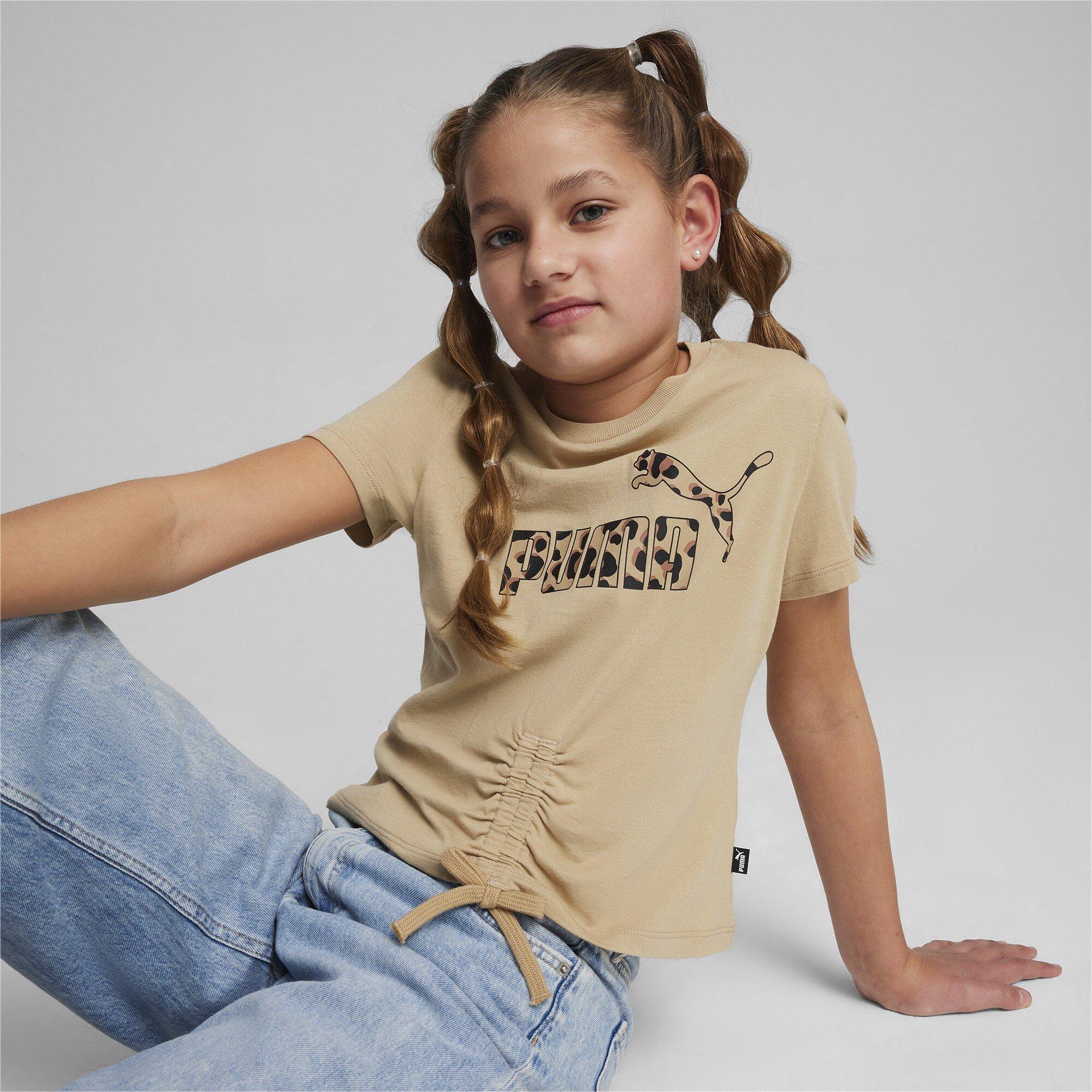 Puma Puma Ess Animal Knotted Tee G T-Shirt Girls