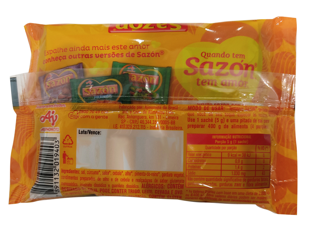 TEMPEROS SAZÓN PARA LEGUMES 60G