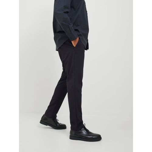 Jack & Jones - 12250503 MARCO JJCOOPER CHINO-BLACK Negro