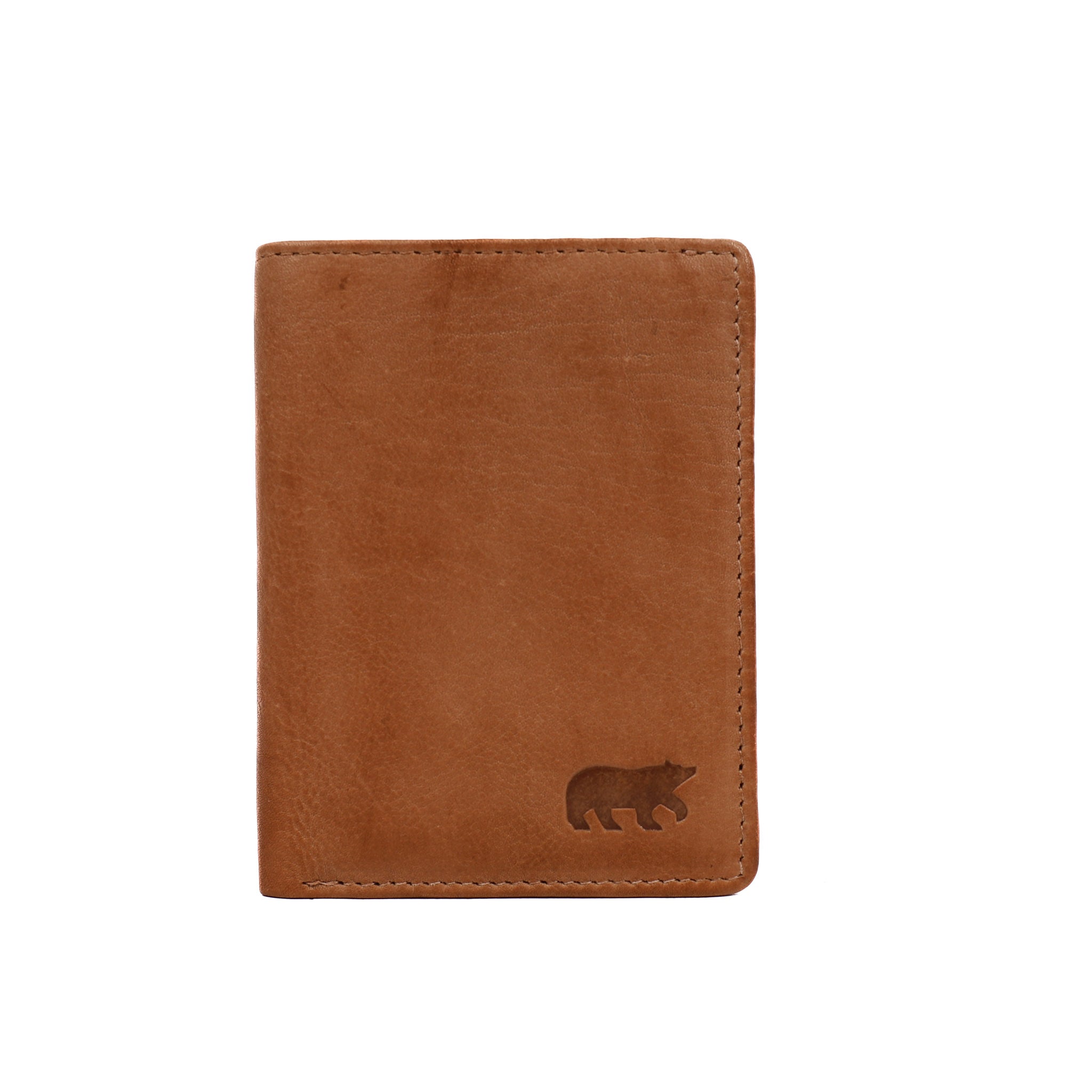 Pasjeshouder met briefgeld vak 'Cas' taupe TAUPE