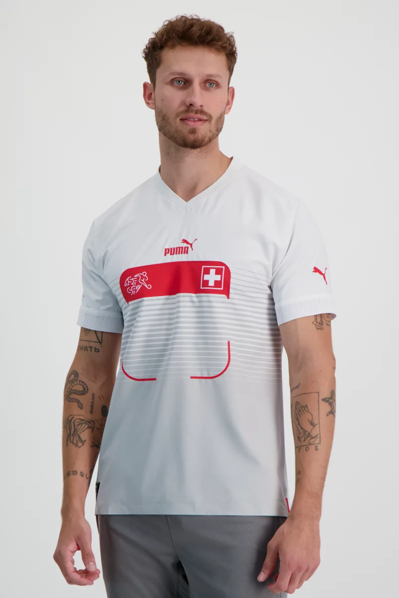 Puma Schweiz Promo Away Herren Fussballtrikot WM 2022