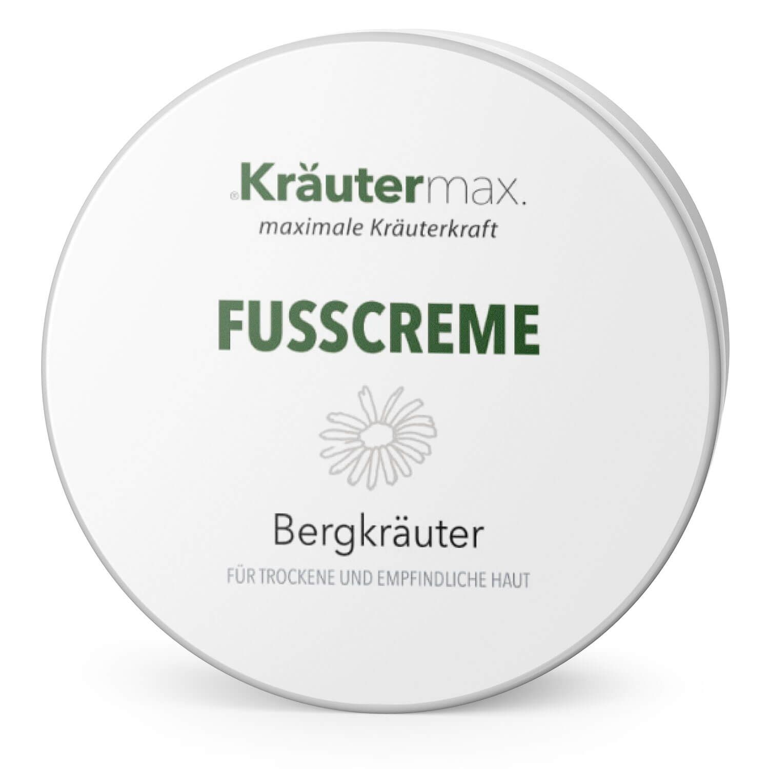 Kräutermax Fußcreme Bergkräuter mit Arnika