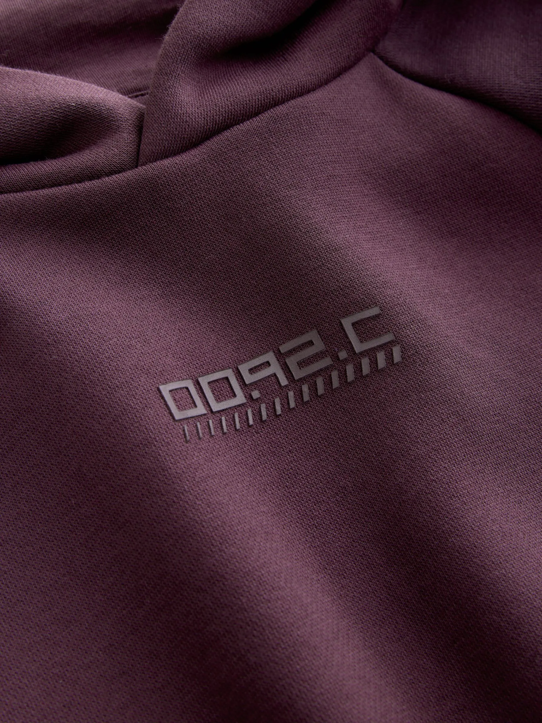 Bordeauxrood - Set van sweatshirt en joggingbroek