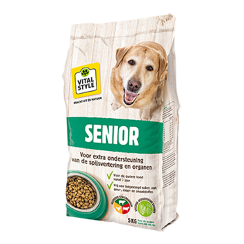 VITALstyle Hondenvoer Senior 5 kg