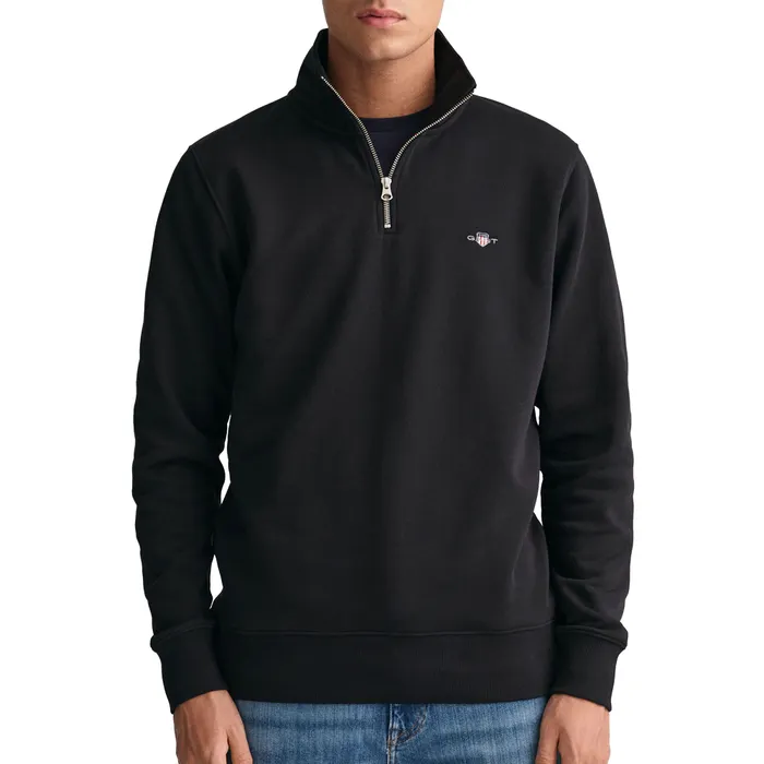 Gant Shield Half Zip Sweater Heren