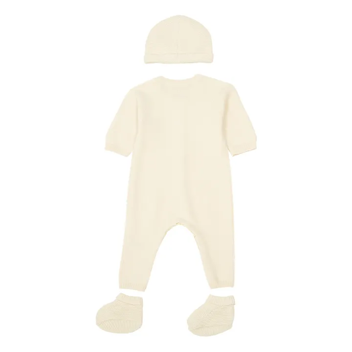 Petit Bateau Coffret Cadeau Naissance en Tricot | Beige