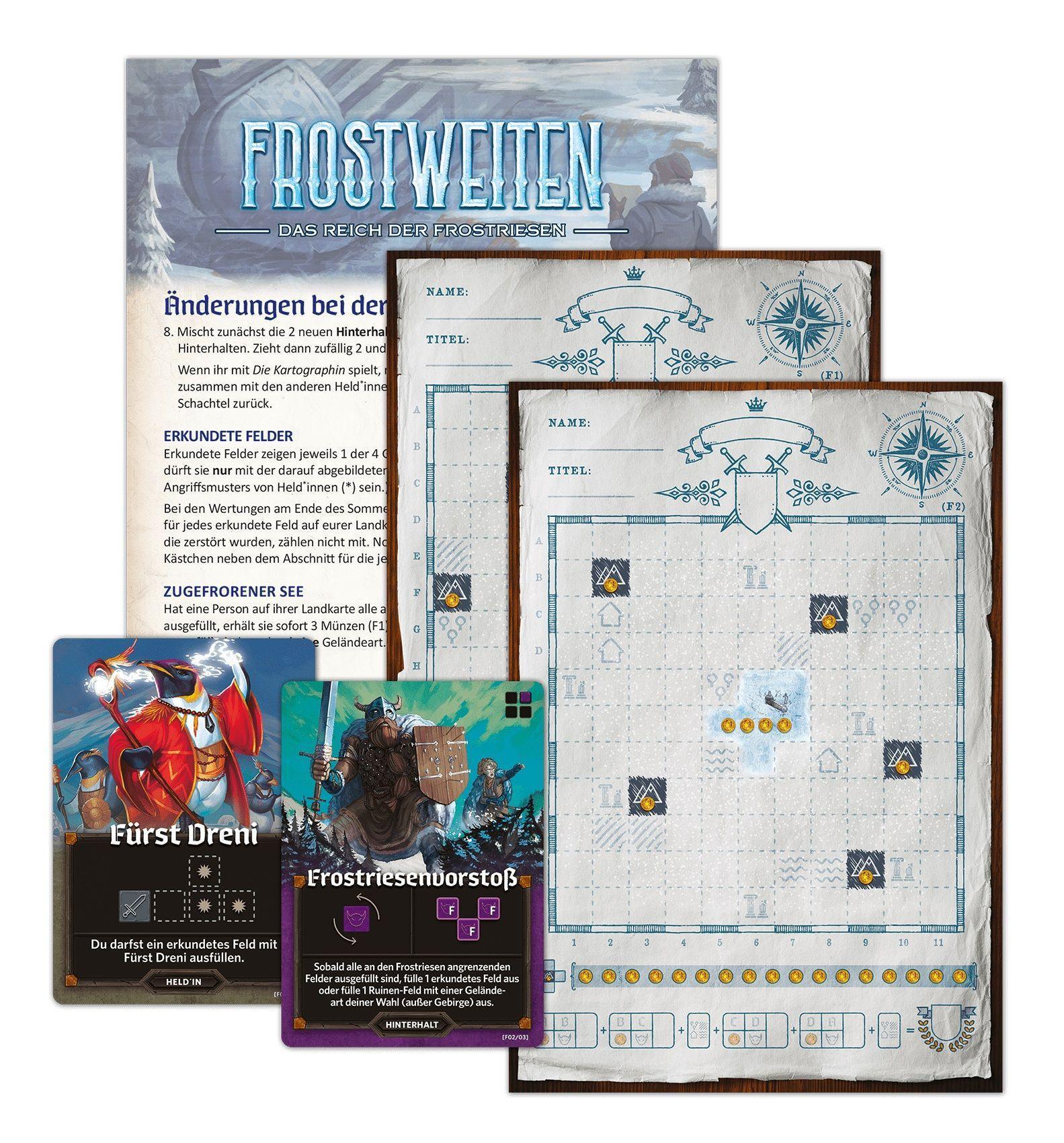 Der Kartograph & Die Kartographin: Ferne Expeditionen (Spiel-Zubehör)