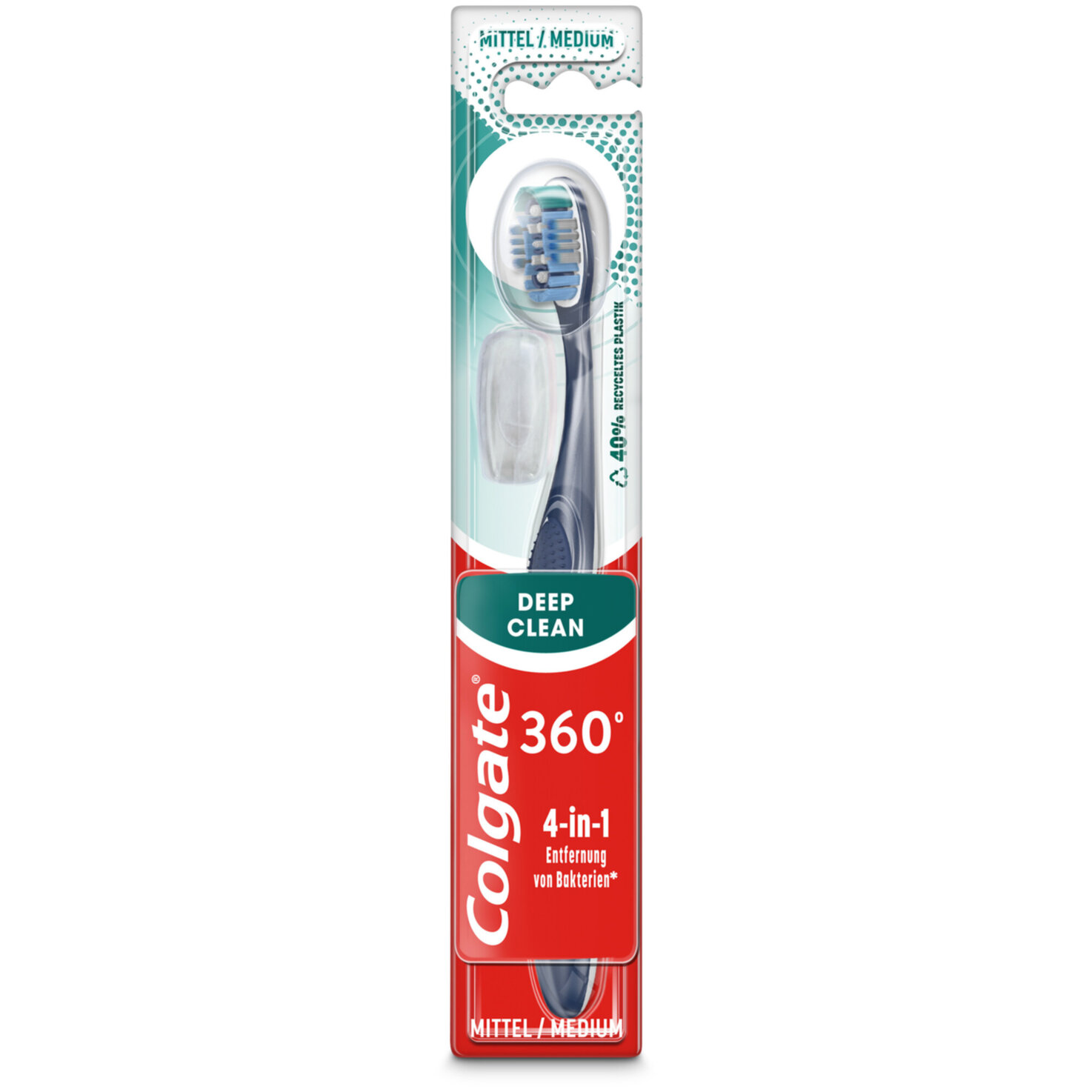 Colgate 360° Whole Mouth Clean Mittel Zahnbürste