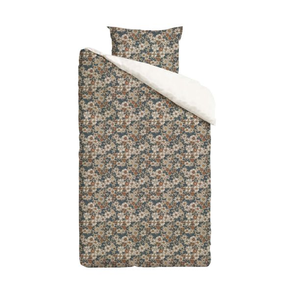 Mies & Co Wild Flower Dekbedovertrek Rust 120 x 150 cm
