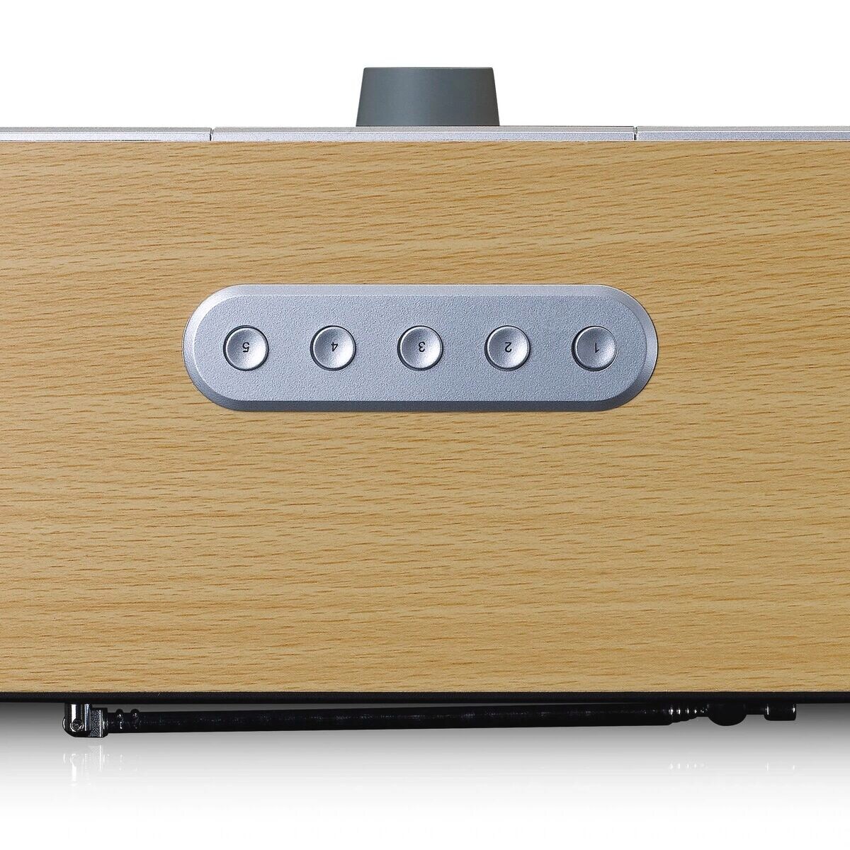 LENCO DIR-141WD Stereo internet Radio mit DAB+, FM, Holz