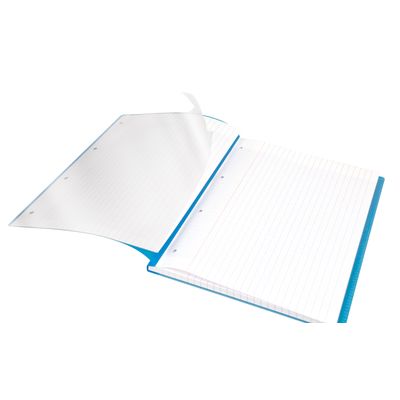 Clairefontaine Koverbook - Bloc de cours agrafé A4+ - 160 pages détachables perforées - grands carreaux (Seyes) - disponible dans différentes couleurs