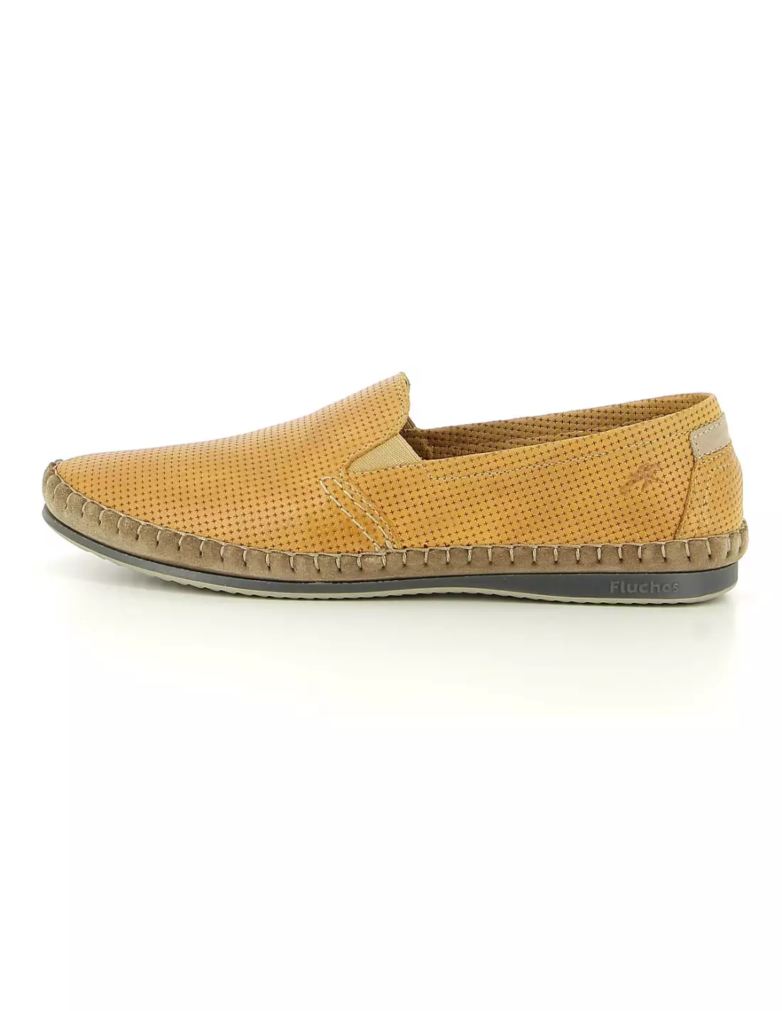 FLUCHOS FLUCRA 8674 JAUNE - Bateaux & mocassins Jaune