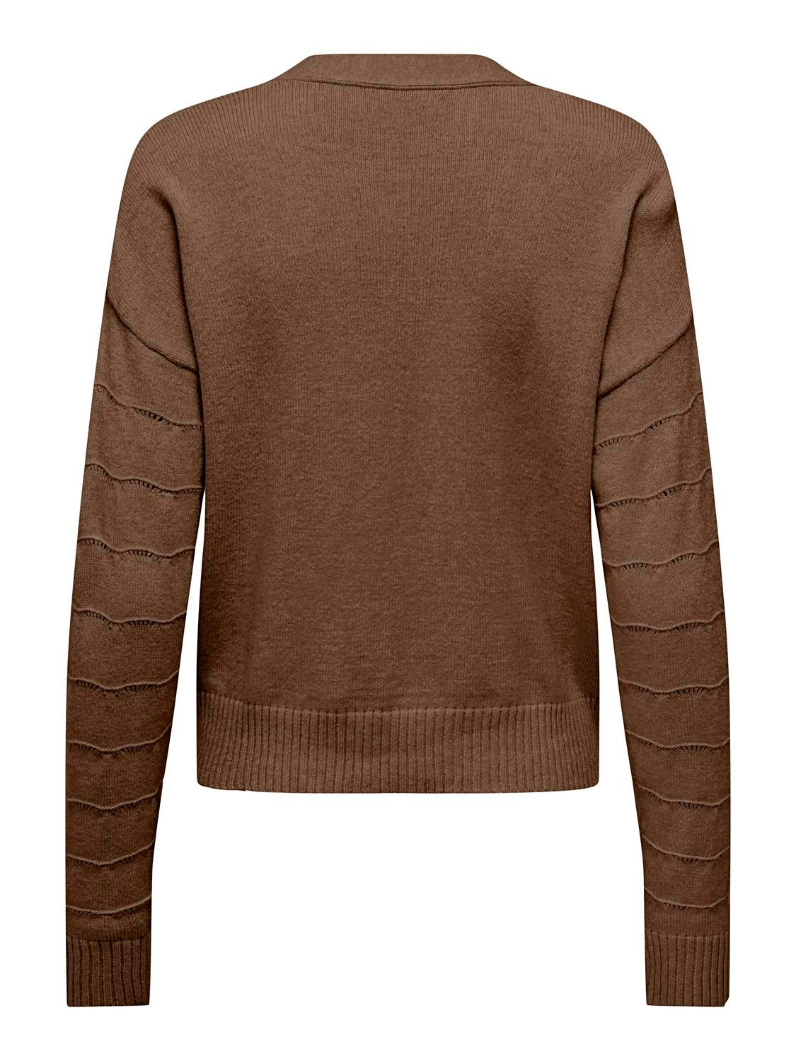 ONLKATIA Strickjacke Friar Brown