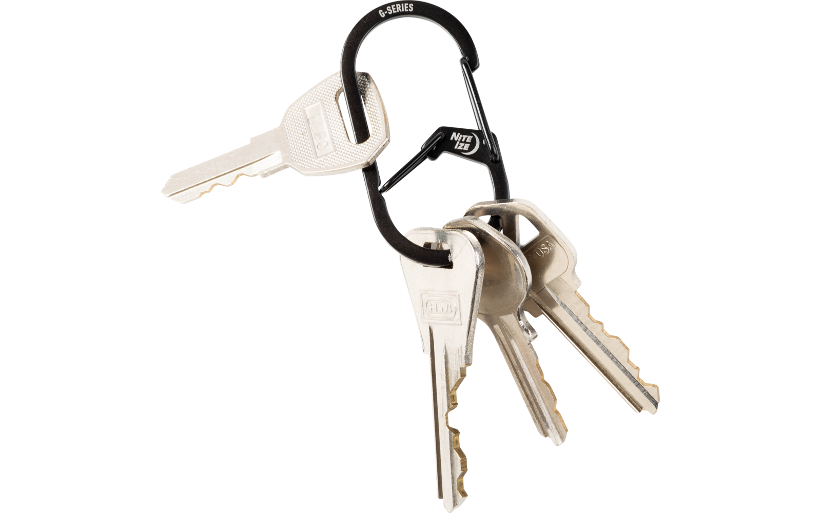Nite Ize Karabiner G-Series 2 schwarz