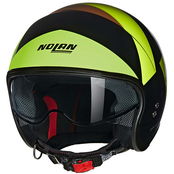 Nolan - Casque N21 Tangente Noir / Marron / Vert fluo / Brillant