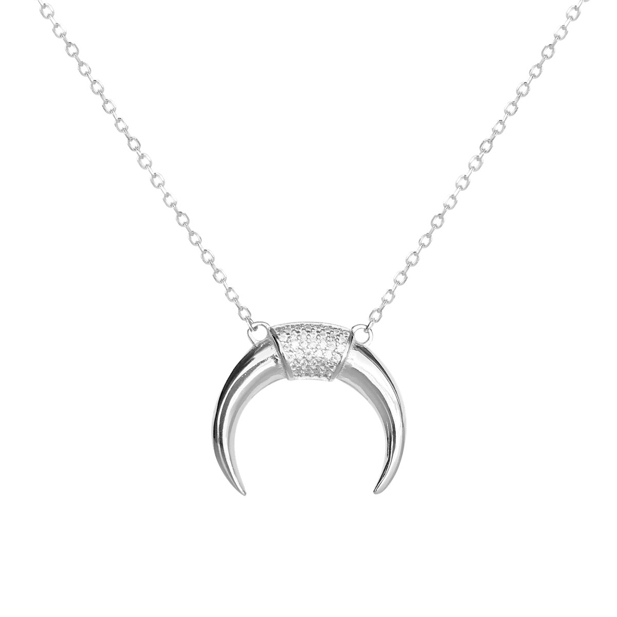 Collier argent 925 oxyde