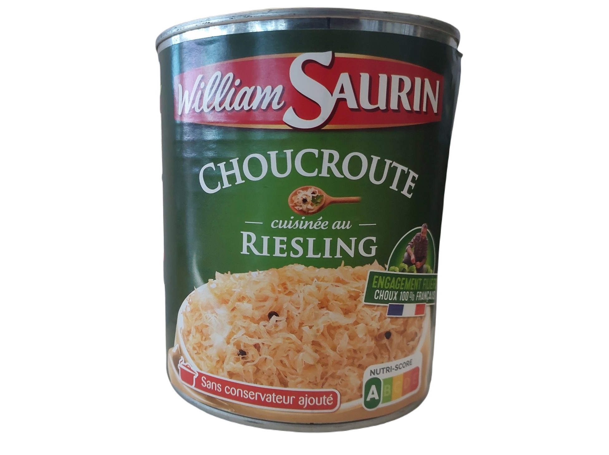 CHUCRUTE WILLIAM SAURIN RIESLING 810G